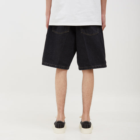 Carhartt WIP Brandon Short Black Stone Washed I031921_89_06 Degli Uberti